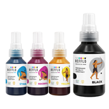 REFFLO BT5000 Premium Compatible Ink for Brother DCP-T220/DCP-T420W/DCP-T520W/DCP-T820DW/MFC-T920DW, HL-T4000DW DCP-T300/T310 DCP-T500W DCP-T510W DCP-T700W DCP-T710W MFC-T800W MFC-T810W MFC-T910DW MFC-T4500DW HL T-4000DW ink tank printers